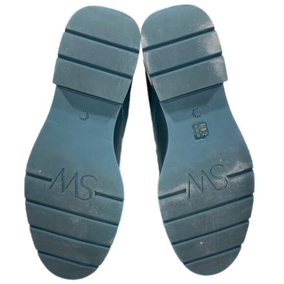 Stuart Weitzman Mckenzee Combat Boots 6.5 Green Lace Up - Picture 7 of 10